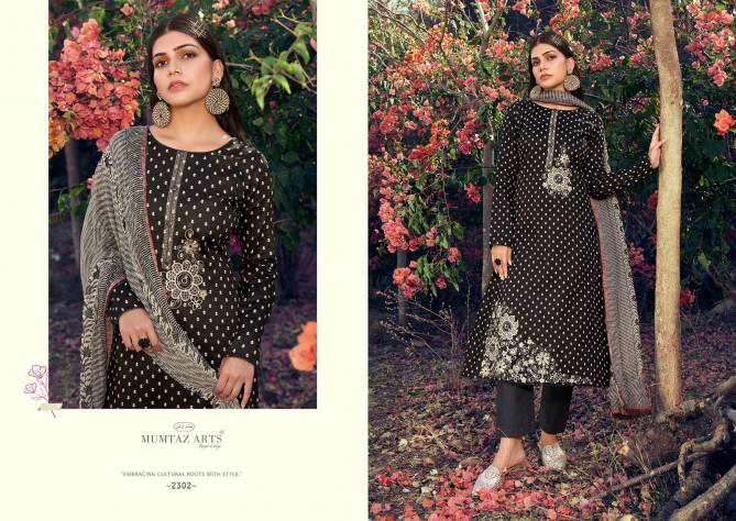 Fanna By Mumtaz Jam Satin Digital Printed Dress Material Wholesale Market In Surat
